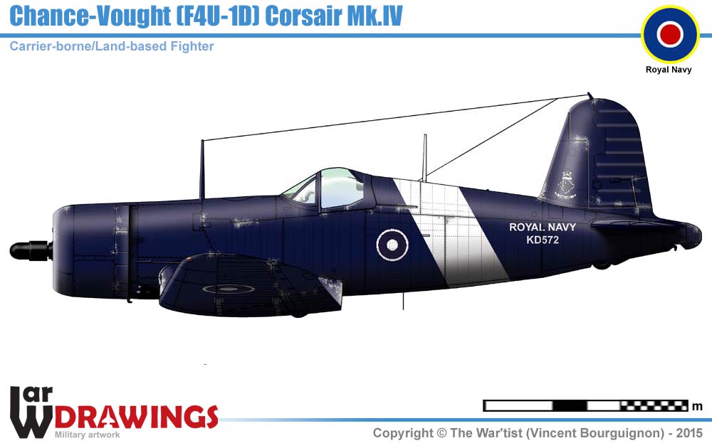 Chance Vought F U D Corsair Mk Iv