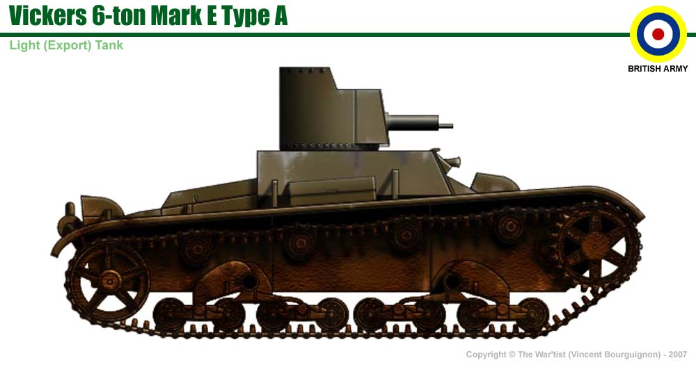 Vickers 6-ton Type A Tank