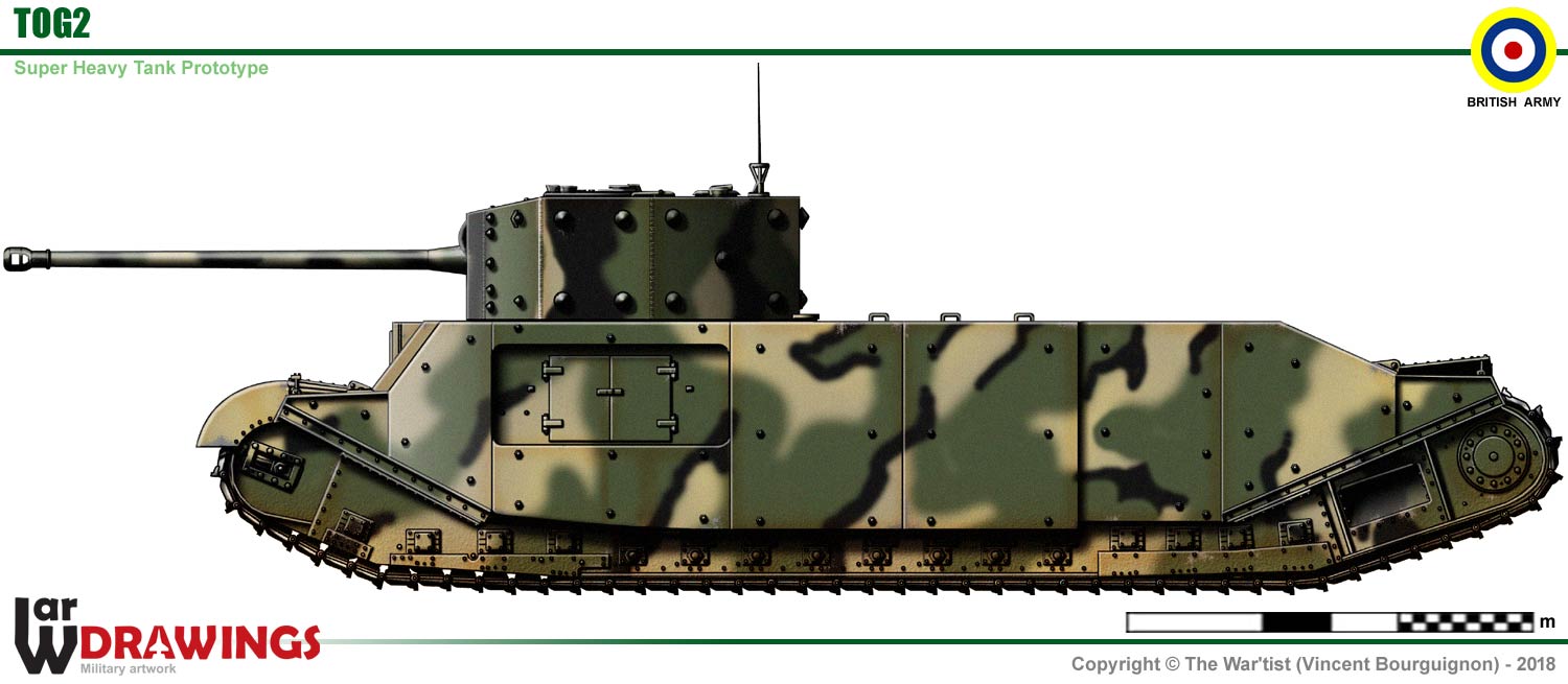 world war ii british super-heavy tank tog ii was developed for what type of battle?