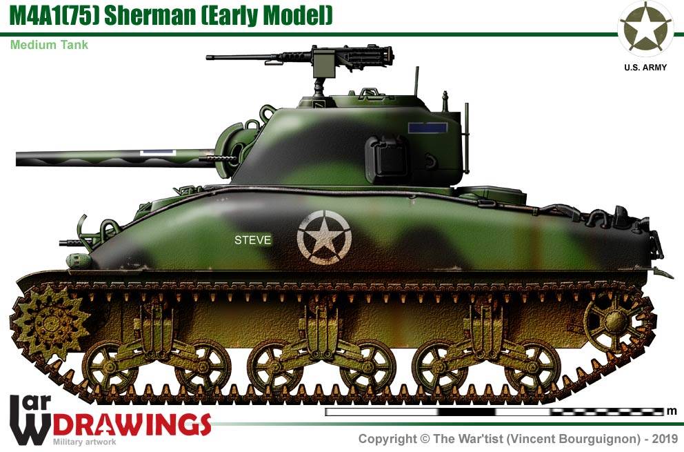 M4A1 Sherman (early Production Model)