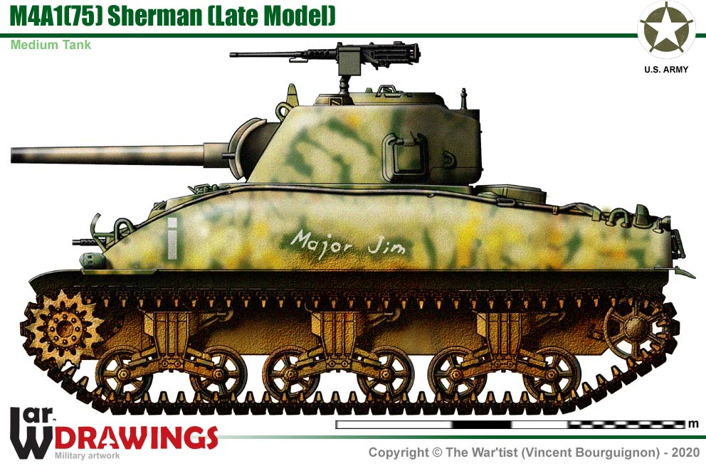 M4A1 Sherman (late production model)