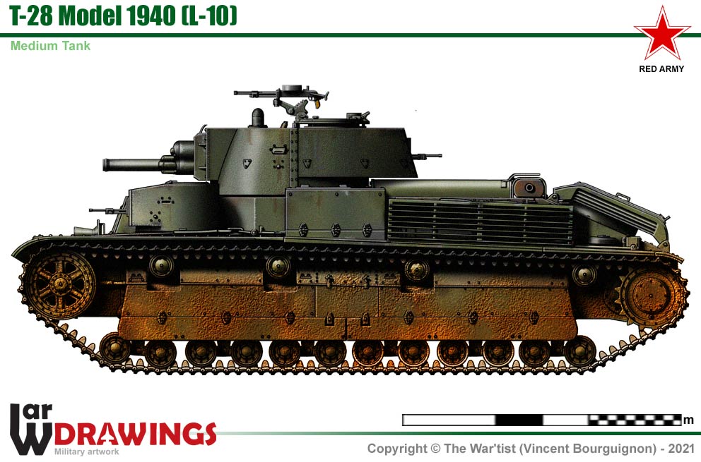 T-28 M1940 Medium Tank