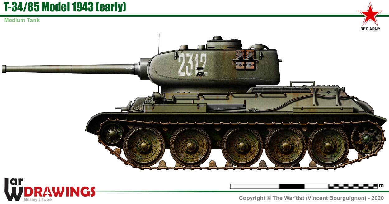 Т/85 образца года, Средний танк | Энциклопедия военной техники