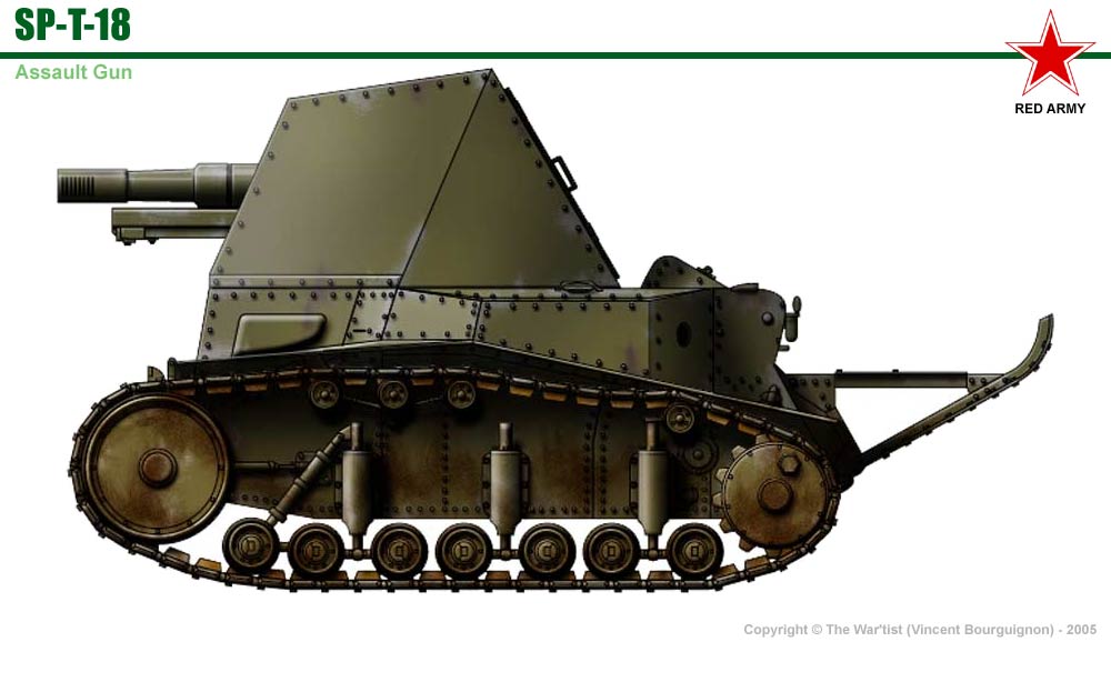 SP-T-18 Self-Propelled Gun