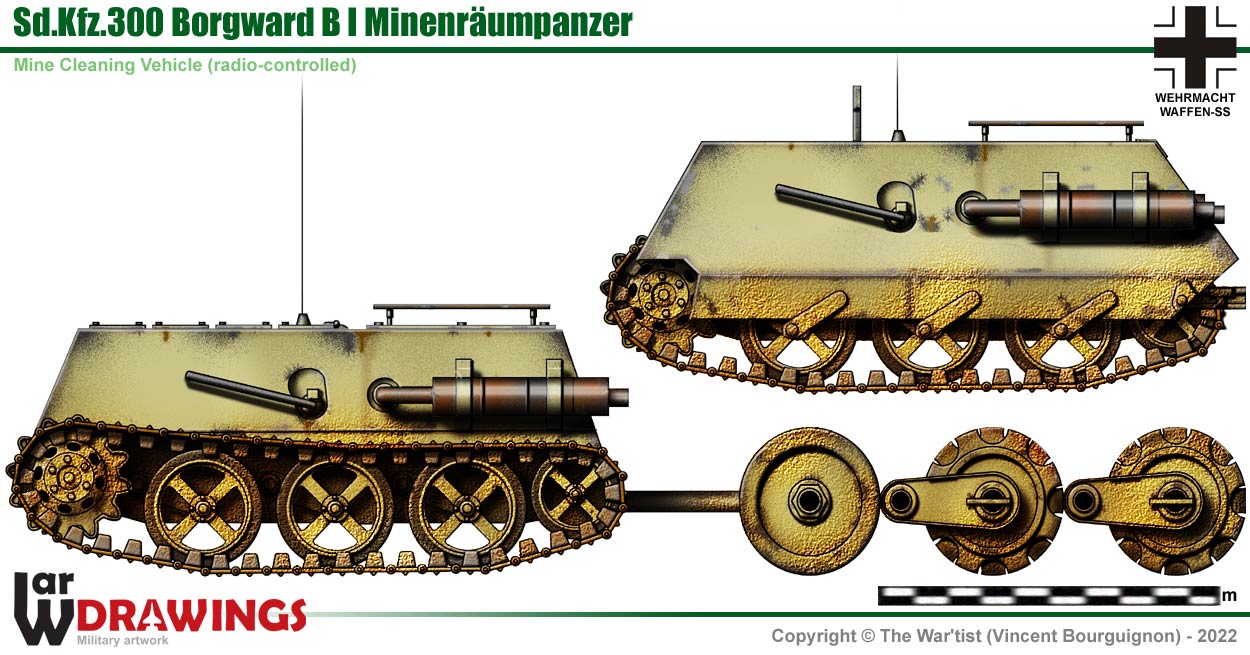 Borgward Sd.Kfz.300 B I Minenräumpanzer