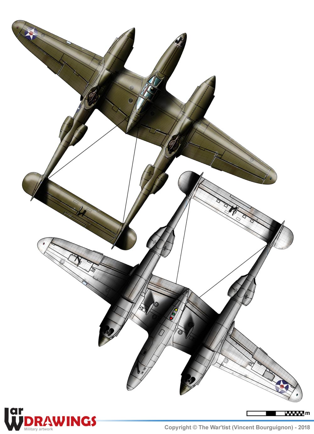 Pin by Char.Chaney on American Airforce WW 2  Aircraft design, Vintage  aircraft, Lockheed p 38 lightning