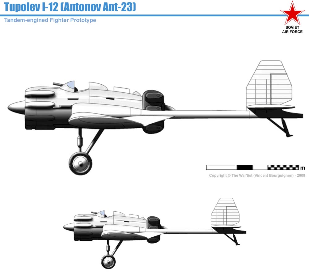 Tupolev I 12antonov Ant 23