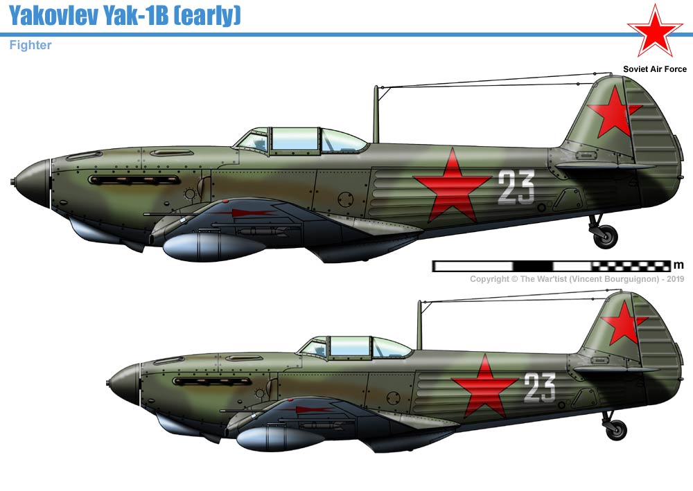 Yakovlev Yak-1b M-105PF (early)