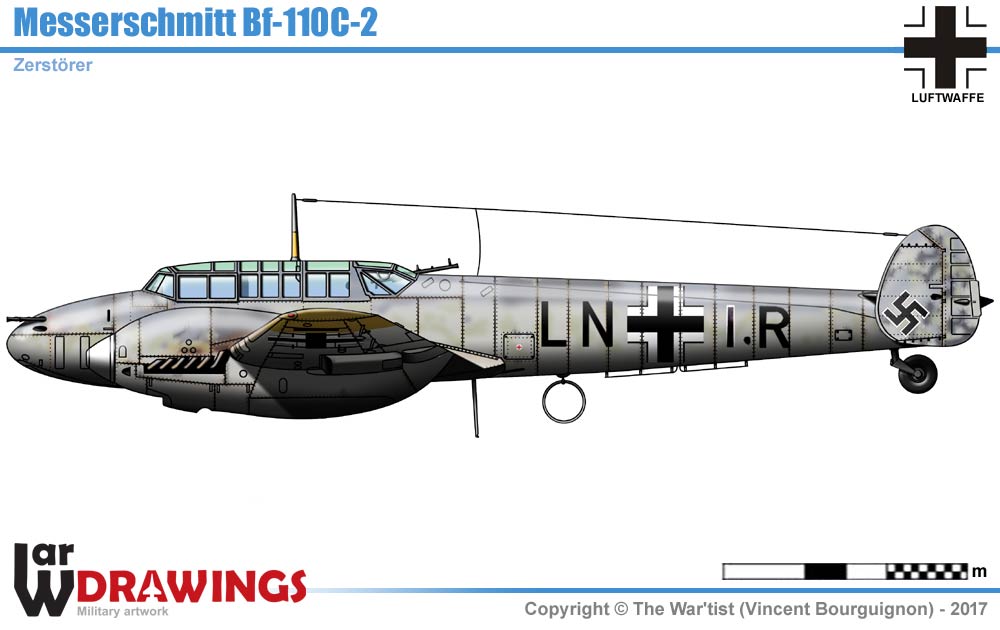 Messerschmitt Bf 110c 2