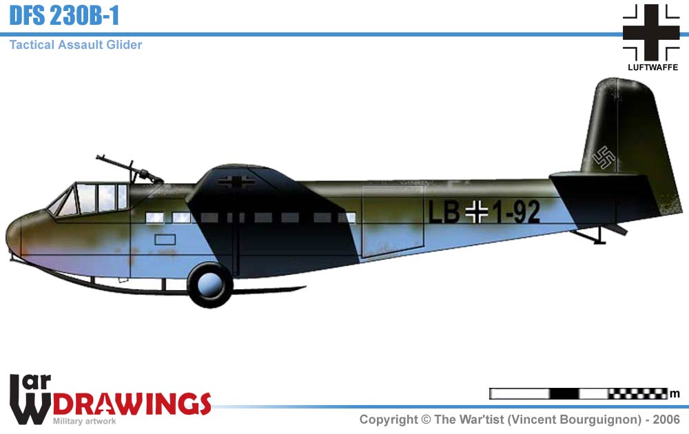 Templates - WW2 Airplanes - WW2 German - DFS 230