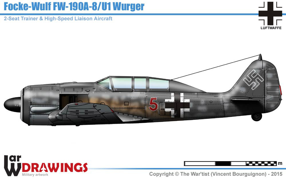 Focke Wulf Fw 190a 8 U 1