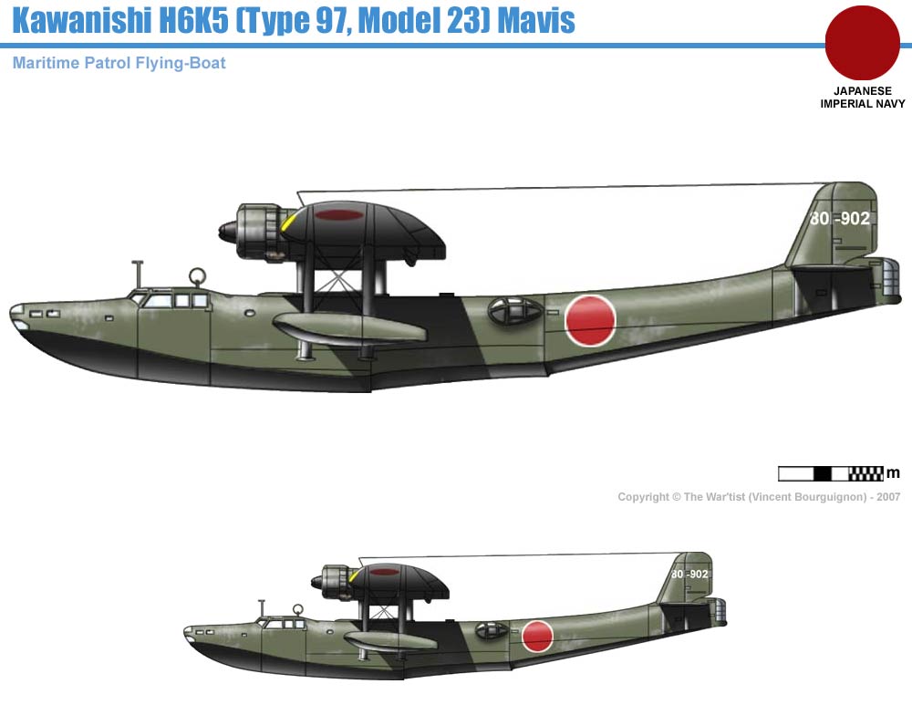 Kawanishi H6K5 Marvis